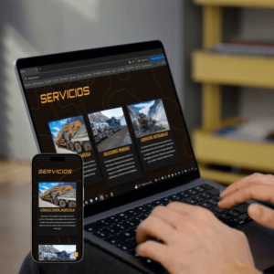 Landing Page con hosting y dominio incluido para potenciar tu negocio online.